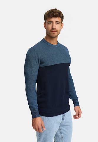 Pull-over INDICODE JEANS en bleu