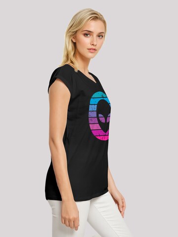 T-shirt 'Alien Kopf' F4NT4STIC en noir
