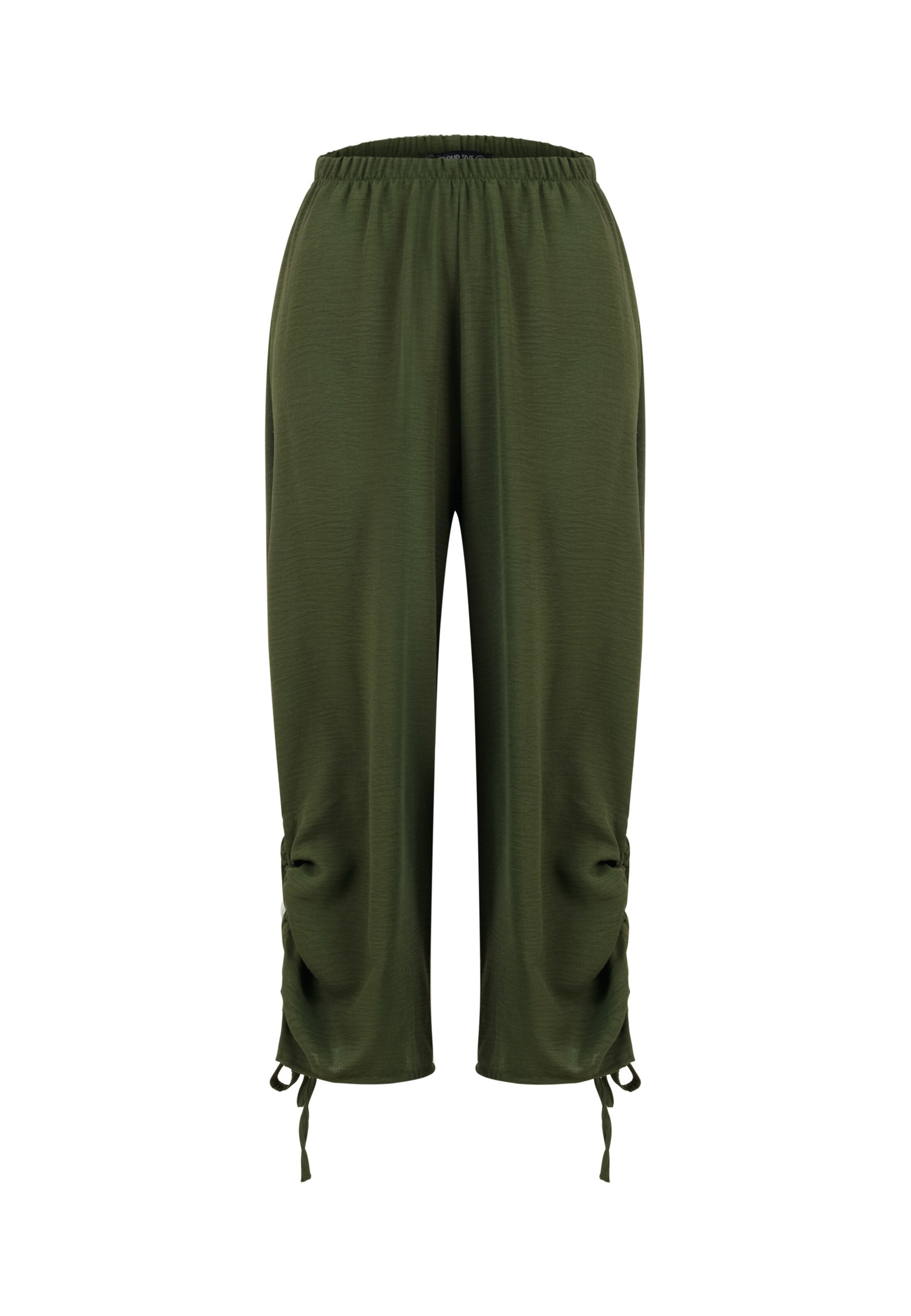 Cloud5ive Loosefit Broek in Groen: voorkant