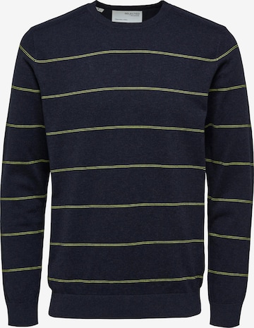 SELECTED HOMME Pullover in Blau: front