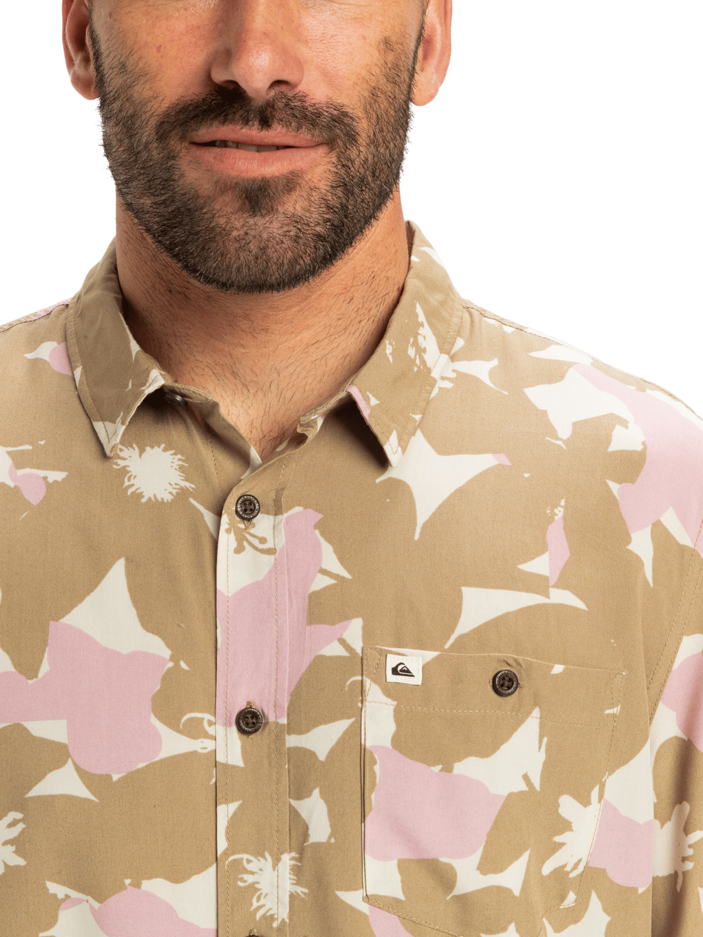 QUIKSILVER Regular fit Overhemd 'Safe Paradise' in Gemengde kleuren