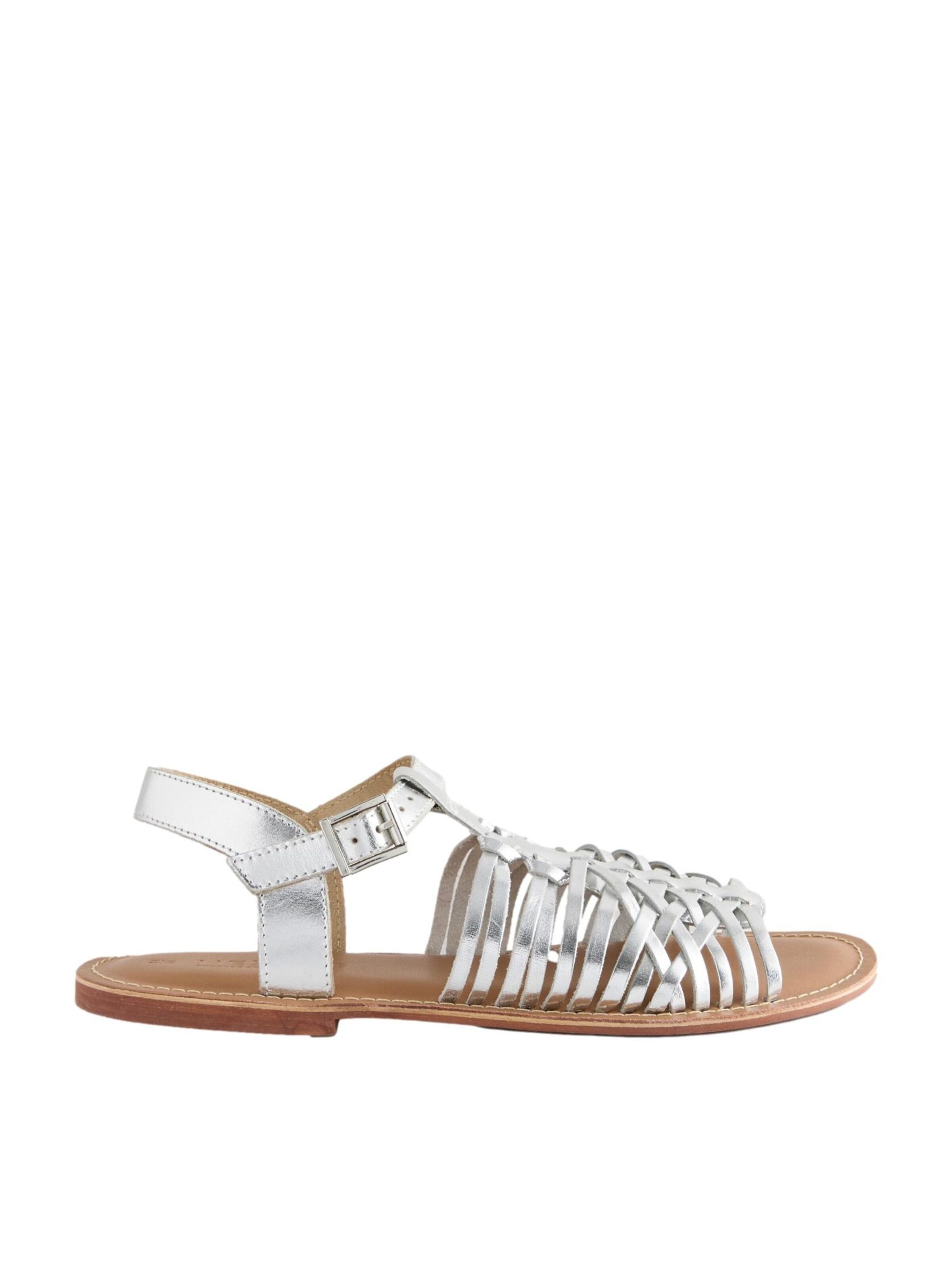 Next Sandale 'Forever Comfort' in Silber