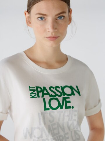 OUI T-Shirt in Weiß