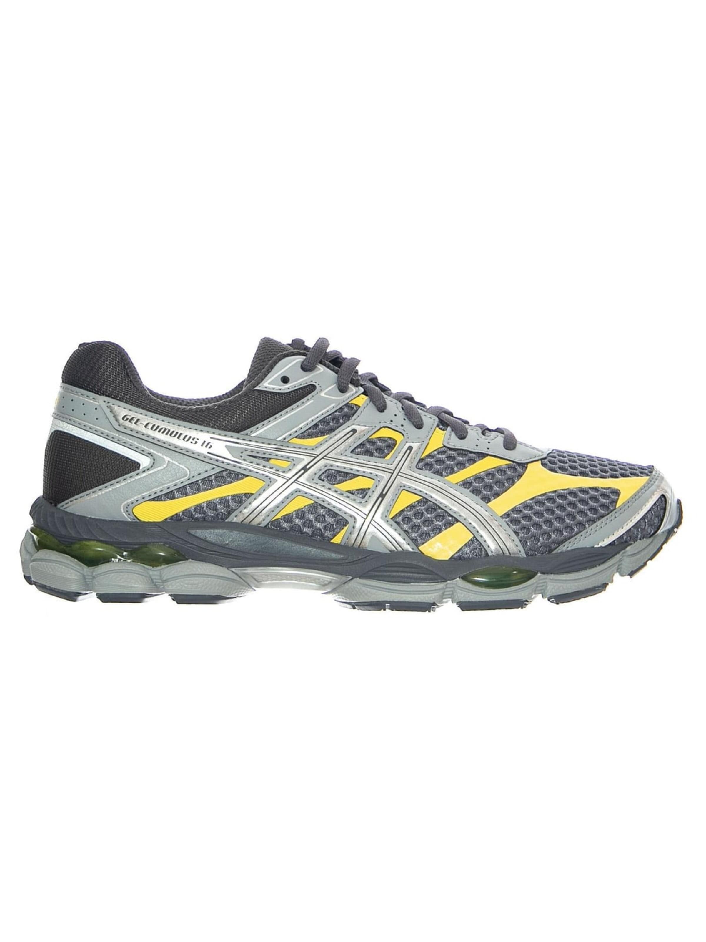 ASICS Sportieve veterschoen 'GEL-Cumulus 16' in Grijs: voorkant