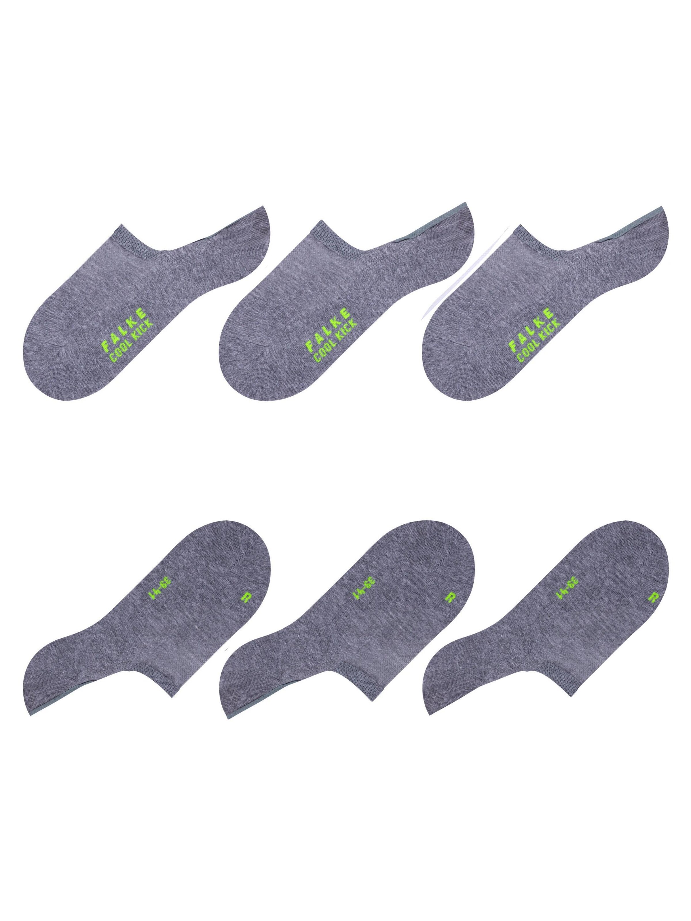 FALKE Füßlinge 'Cool Kick 3-Pack'‌‌ in Grau