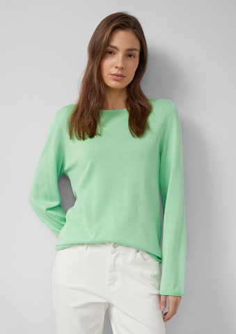 Pull-over s.Oliver en vert : devant