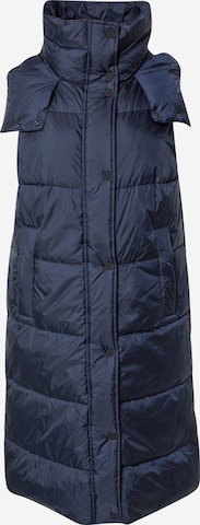 Amber & June Bodywarmer in Blauw: voorkant