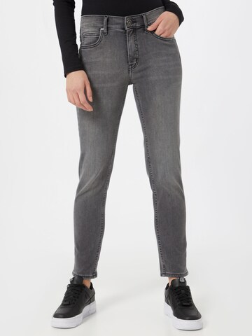 Calvin Klein Slimfit Jeans in Grijs: voorkant