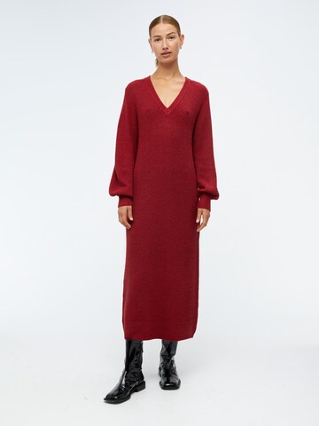 Abito in maglia 'MALENA' di OBJECT Tall in rosso