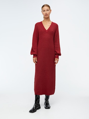 OBJECT Tall Knitted dress 'MALENA' in Red