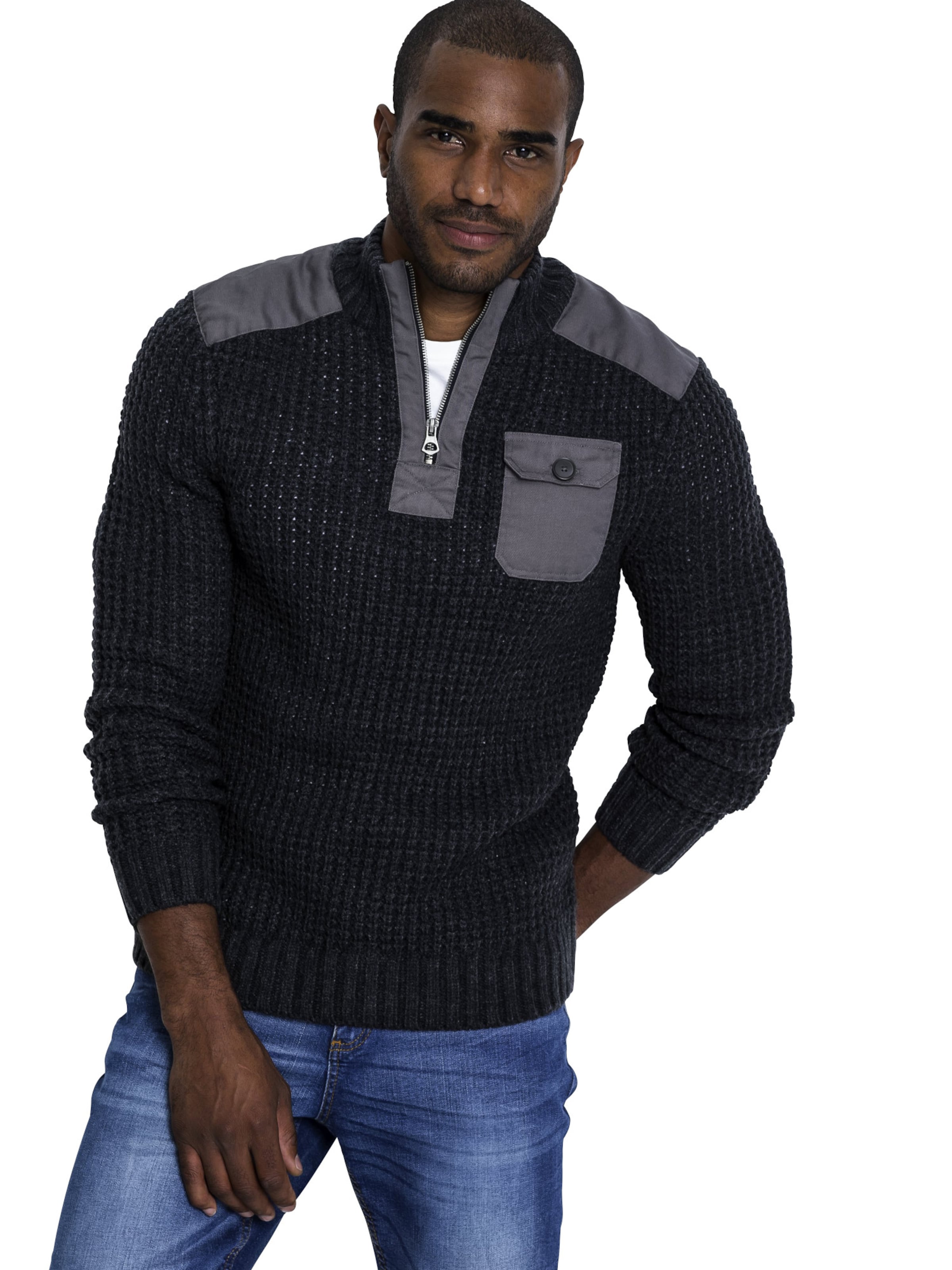 bonprix Pullover in Grau: Vorderseite