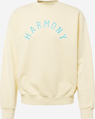 Sweat-shirt 'SAEL' Harmony Paris en jaune : devant