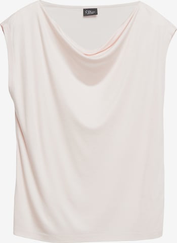 s.Oliver BLACK LABEL Shirt in Pink: front