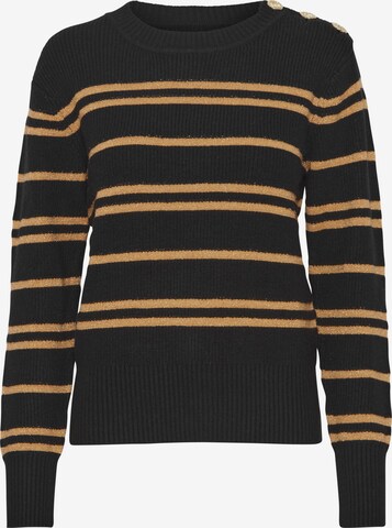 PULZ Jeans Sweater 'Pallas' in Gold: front