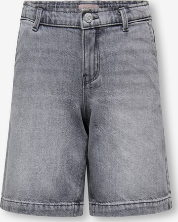 Jean 'KOGCOMET' ONLY GIRLS en gris : devant