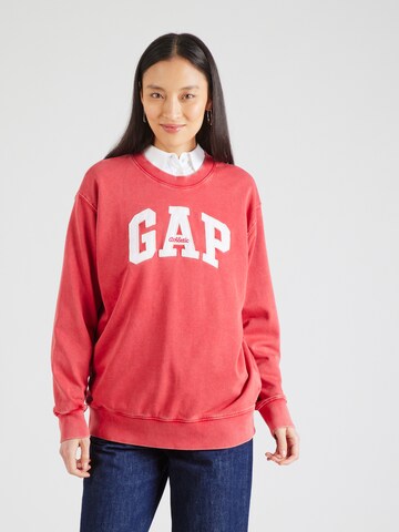 GAP Sweatshirt in Rood: voorkant