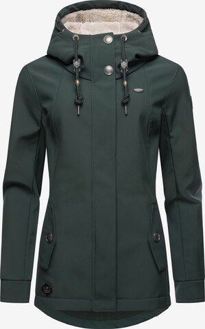 Veste fonctionnelle 'Monadde' Ragwear en vert : devant