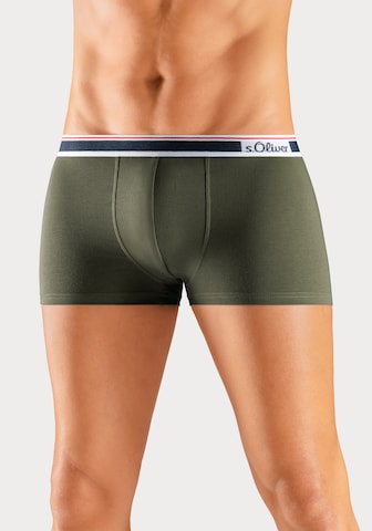 s.Oliver Boxershorts in Groen