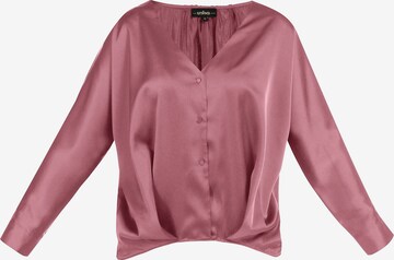 usha BLACK LABEL Блузка в Ярко-розовый: спереди