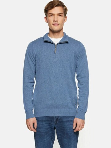 Signal Pullover 'Klaus' in Blau: Vorderseite