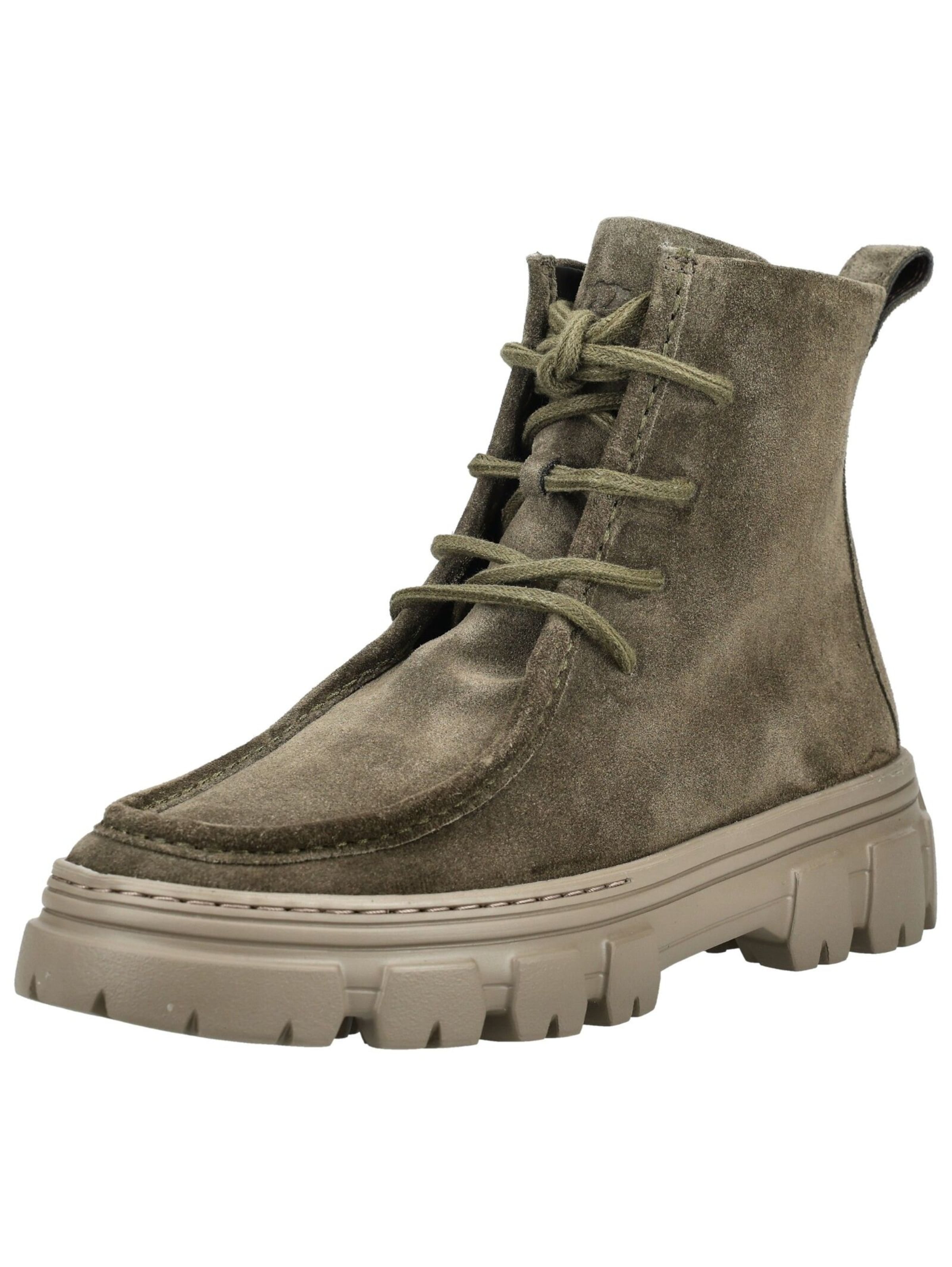 Bottines à lacets Paul Green en vert : devant