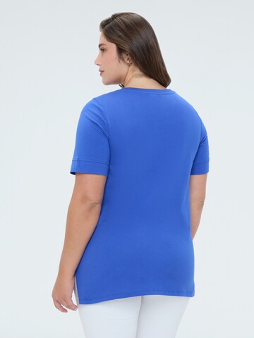 Fiorella Rubino - Camiseta en azul