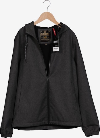 ELEMENT Jacke M in Grau: Vorderseite