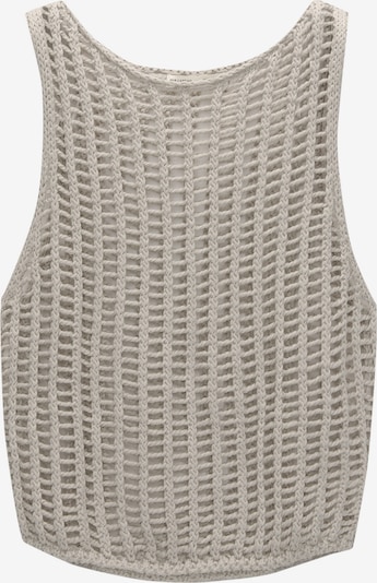 Pull&Bear Tops en tricot en gris, Vue avec produit