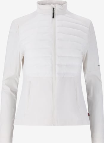 ENDURANCE Athletic Jacket 'Beistyla' in White: front