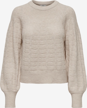 JDY Sweater 'NOORA' in Grey: front