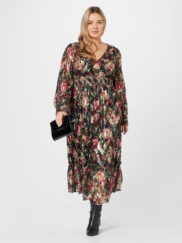 River Island Plus Kleid in Mischfarben