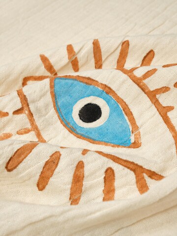 MARSIKOH Strandtuch 'Eyes' in Orange