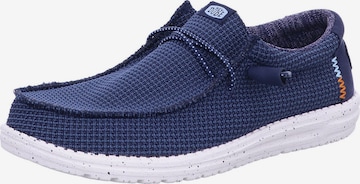 Mocassin 'Wally' HEY DUDE en bleu : devant