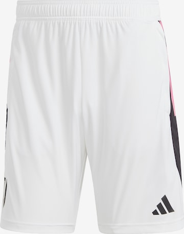 Regular Pantalon de sport 'Juventus Turin Tiro 23' ADIDAS PERFORMANCE en blanc : devant