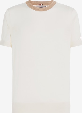 T-Shirt TOMMY HILFIGER en blanc : devant