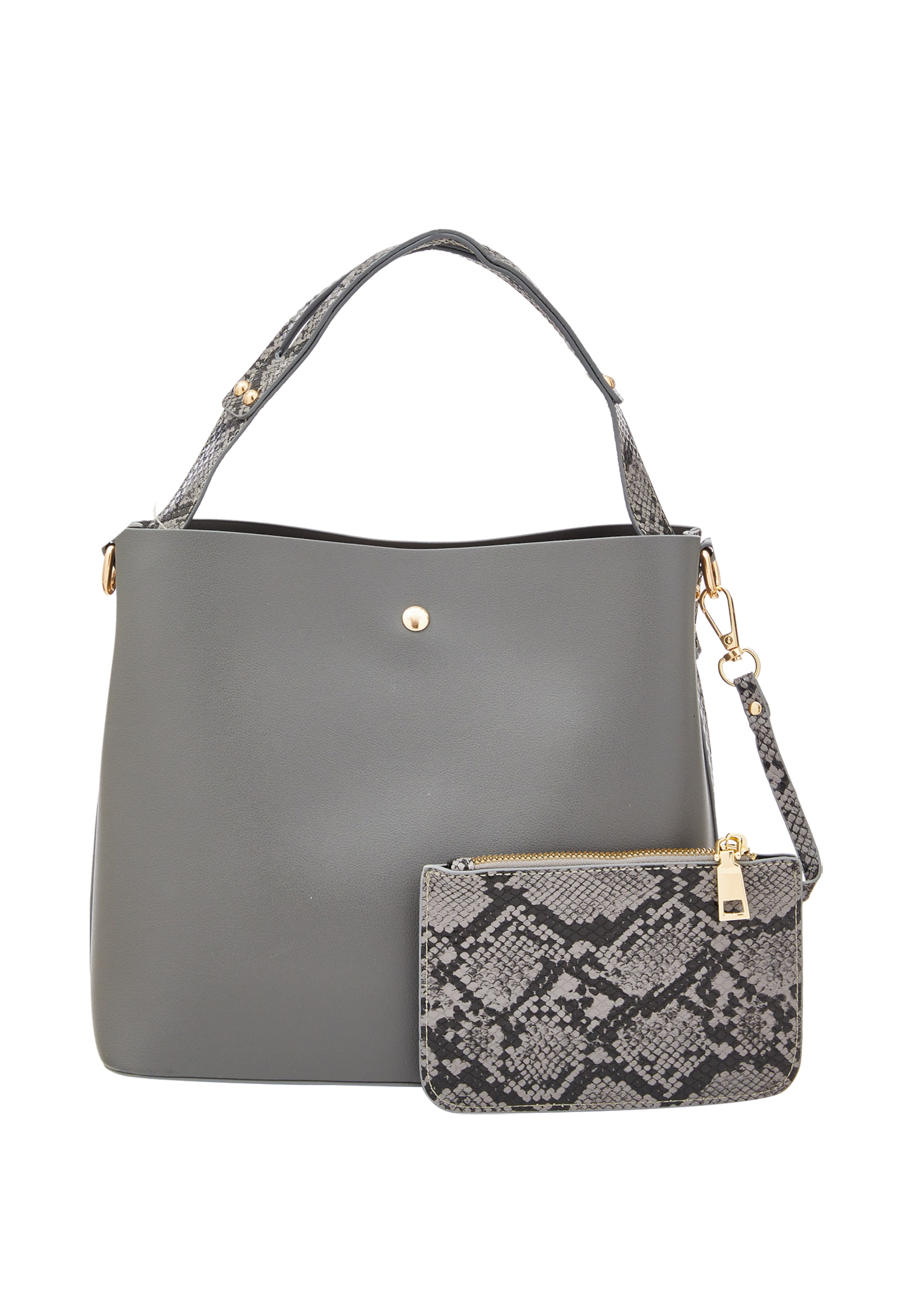 pelēks Usha Rokassomiņa: no priekšpuses