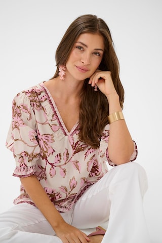 Cream Bluse 'CRTiah' in Pink