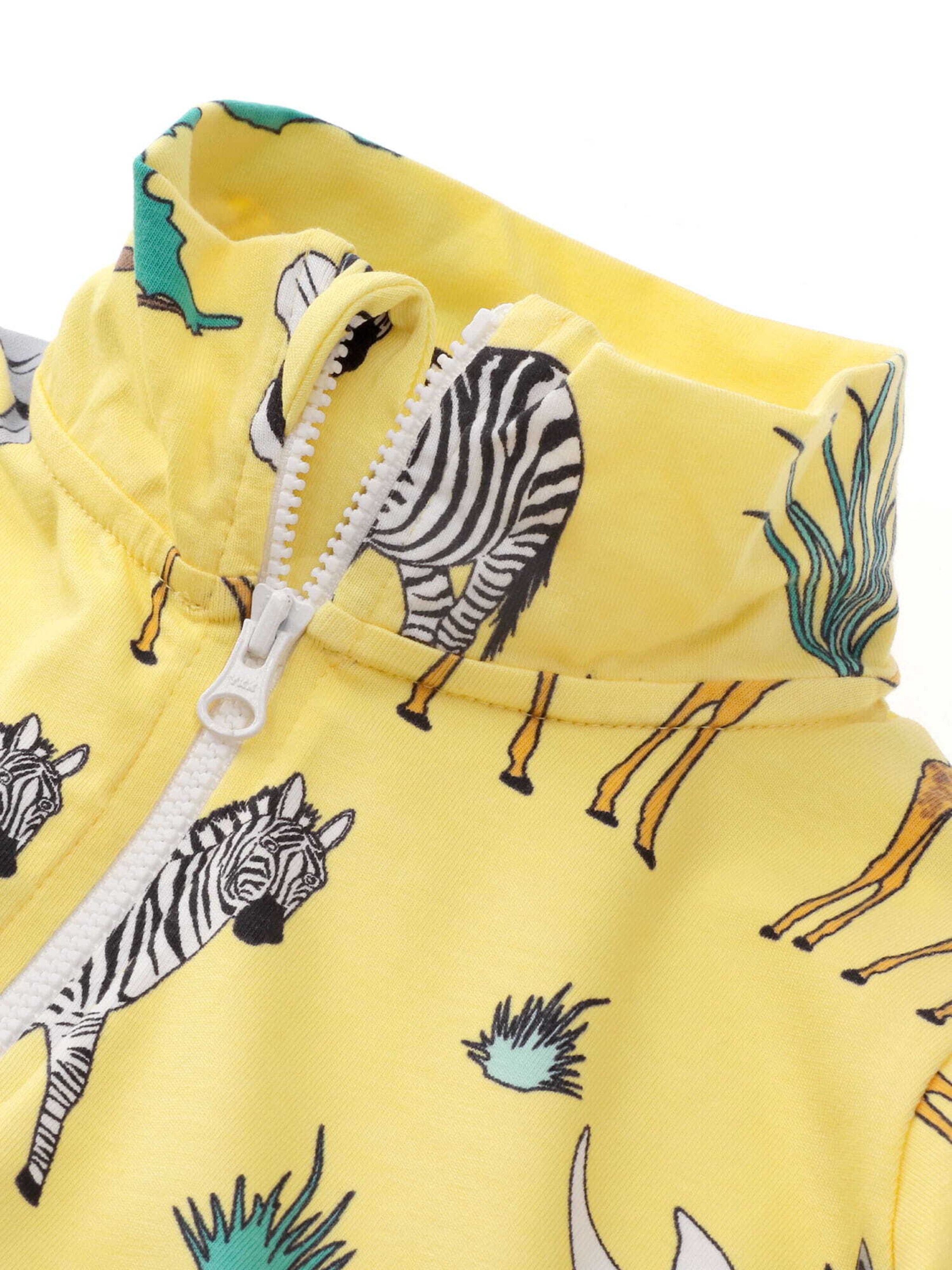 Villervalla Sweatjacke in Gelb