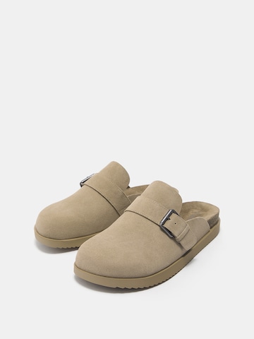 Pull&Bear Pantofle – béžová