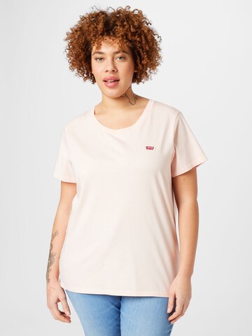 Levi's® Plus Póló 'The Perfect Tee' - rózsaszín: elől