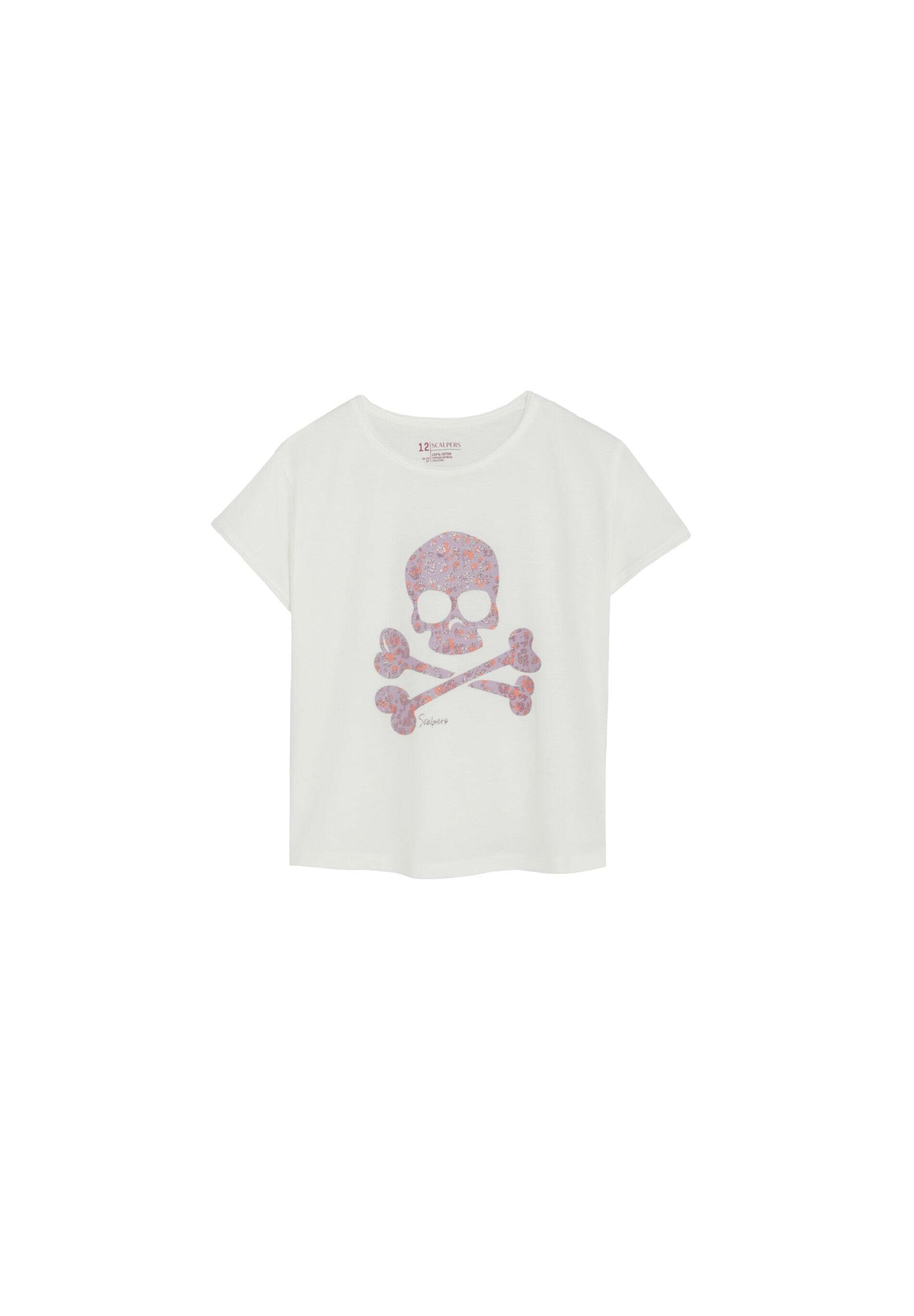 Scalpers Póló - fehér: elől