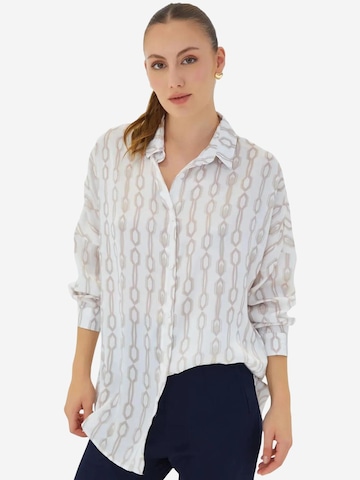 Chemisier Bigdart en blanc