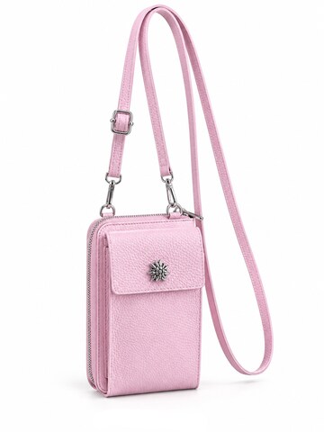Allgäu Rebell Crossbody Bag in Pink: front