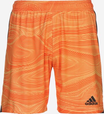 ADIDAS SPORTSWEAR Regular Workout Pants 'Condivo 21' in Orange: front