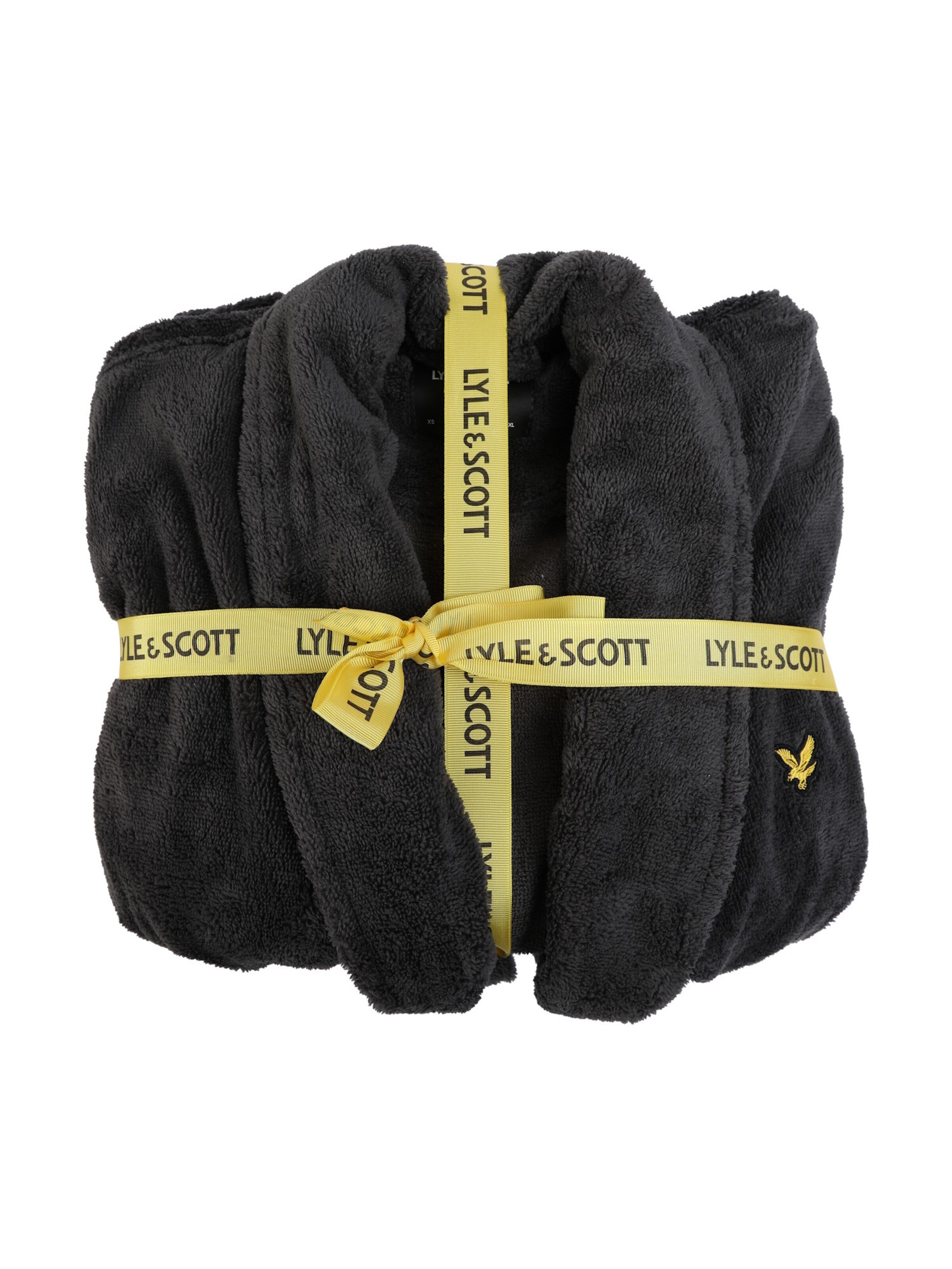 Lyle & Scott Bademantel 'Lucas' in Grau