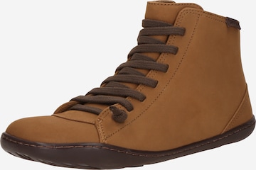 Bottines à lacets 'Peu Cami' CAMPER en marron : devant