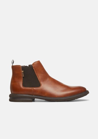 s.Oliver Chelsea boots in 40 in de kleur Kastanjebruin / Donkerbruin, Productweergave