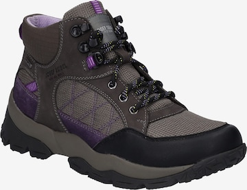 JOSEF SEIBEL Schnürstiefelette 'Philippa 55' in Grau: Vorderseite