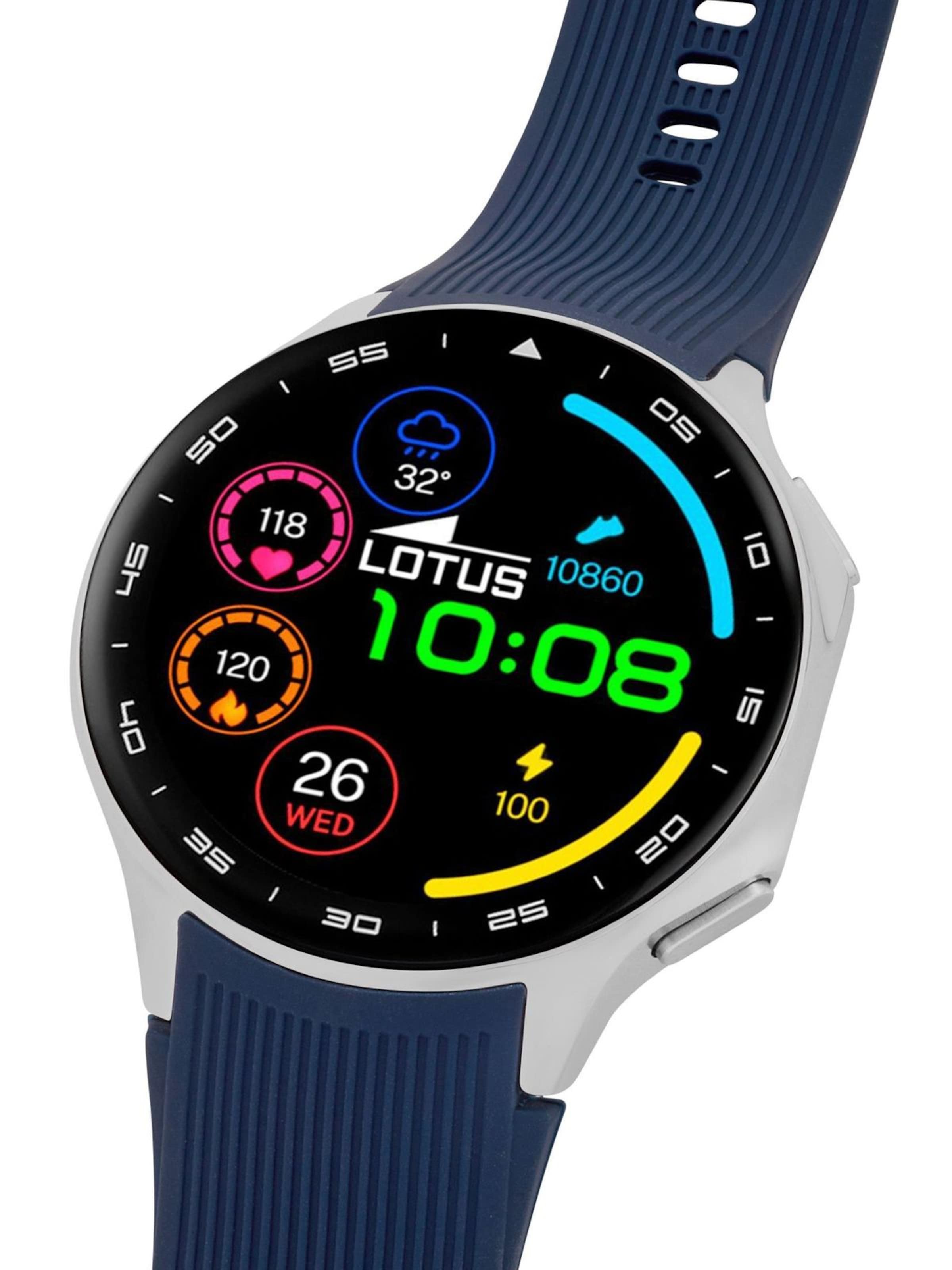 Lotus Digital watch in Silver