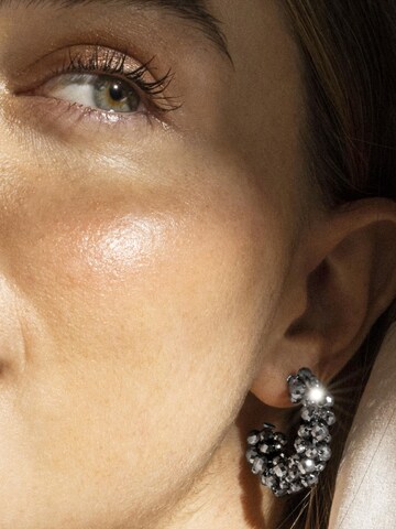 Luxenter Ohrringe 'Silka' in Grau